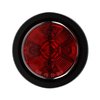 Abrams 2.5" Round Red 13 LED Trailer Clearance Side Marker Light TML-R213-R